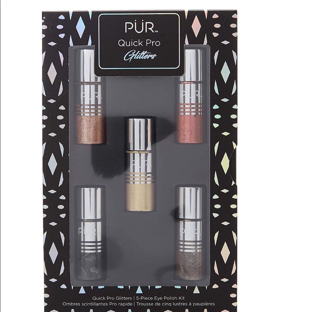 NWT pür quick pro glitters